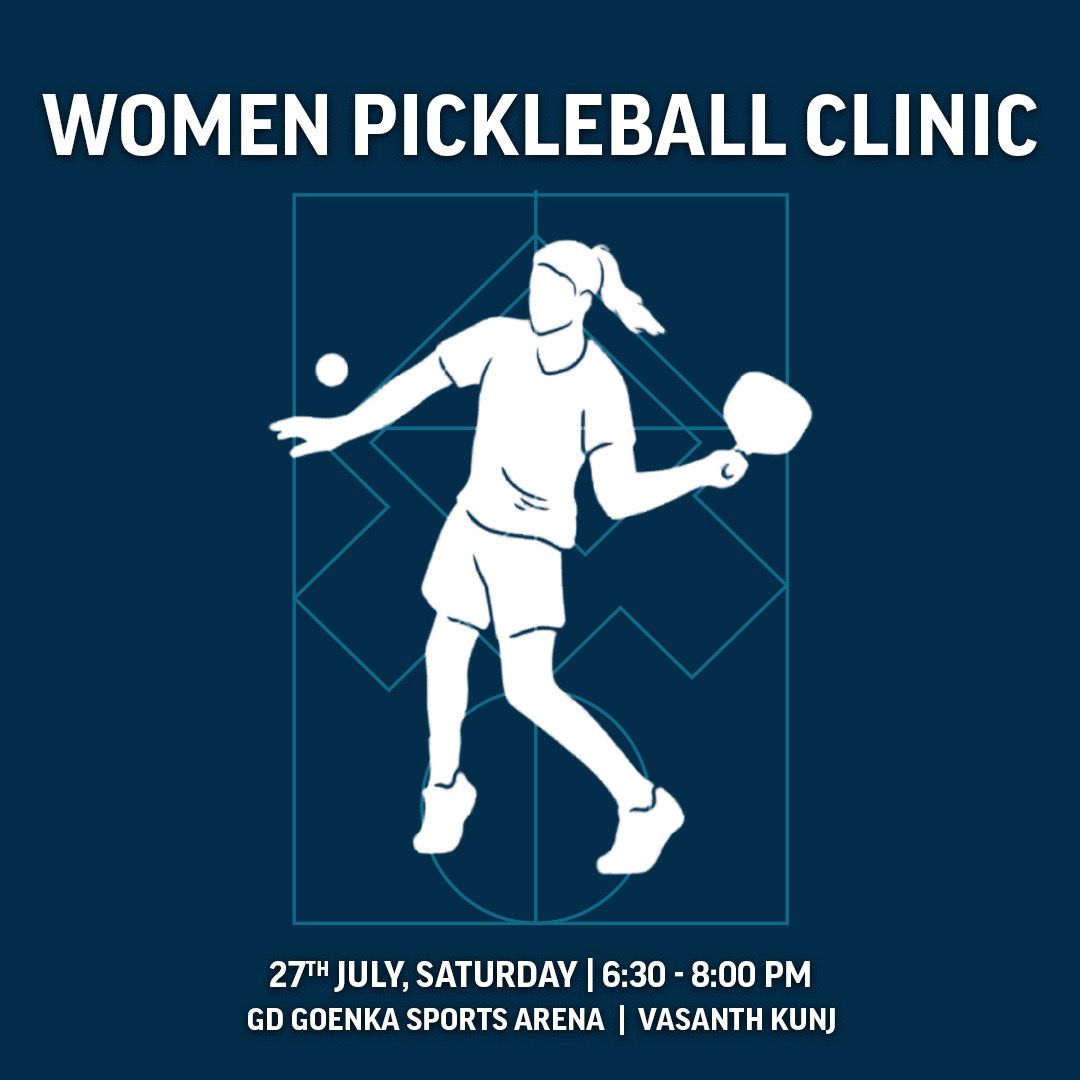 Feature Image of Women's Pickleball Clinic by Savikalpa and at GD Goenka Sports Arena, Vasant Kunj