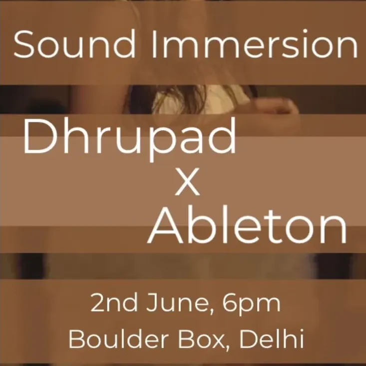 Feature Image of Sound Immersion Event at BoulderBox Delhi Sponsored by Savikalpa Sciences