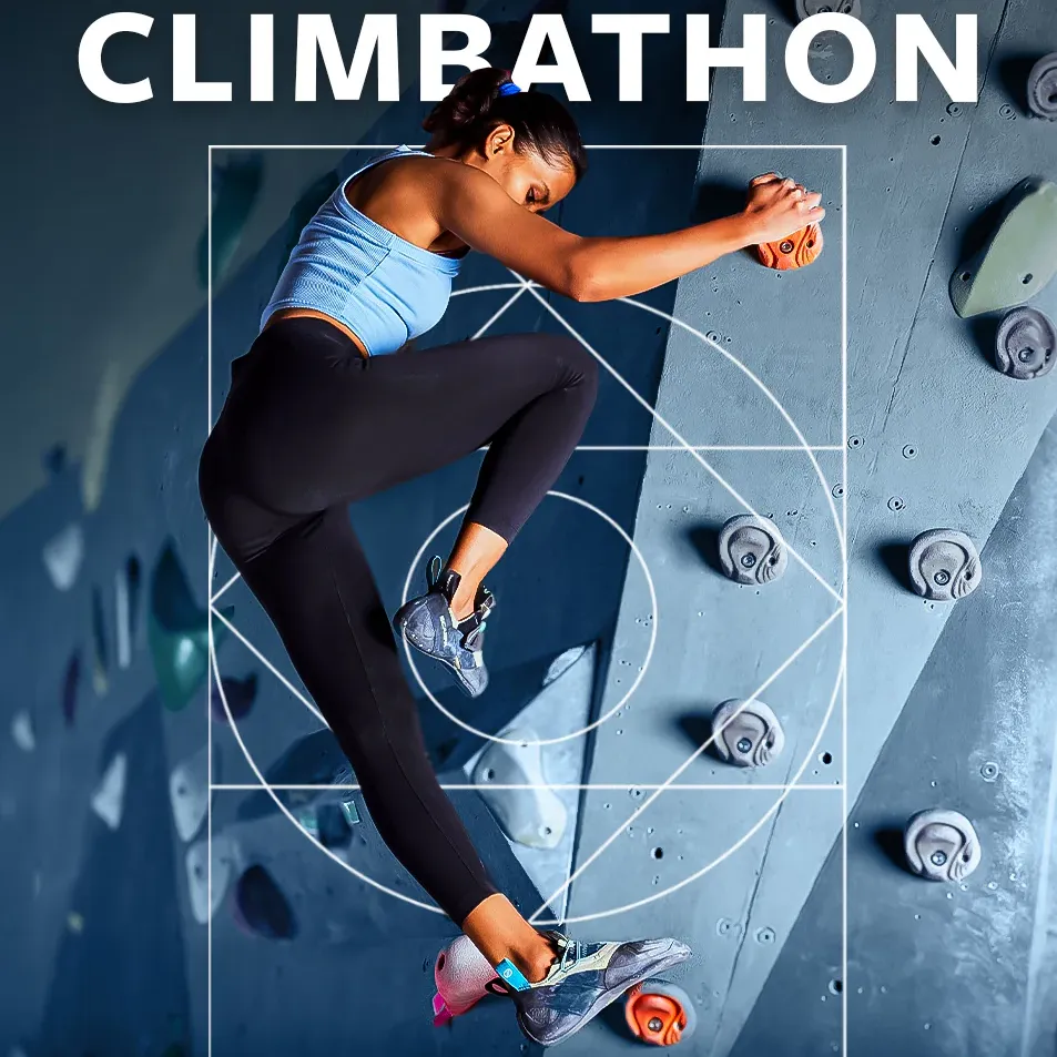 Feature Image Of Climbathon Competition Event at Climb City Noida sponsored by Savikalpa Sciences