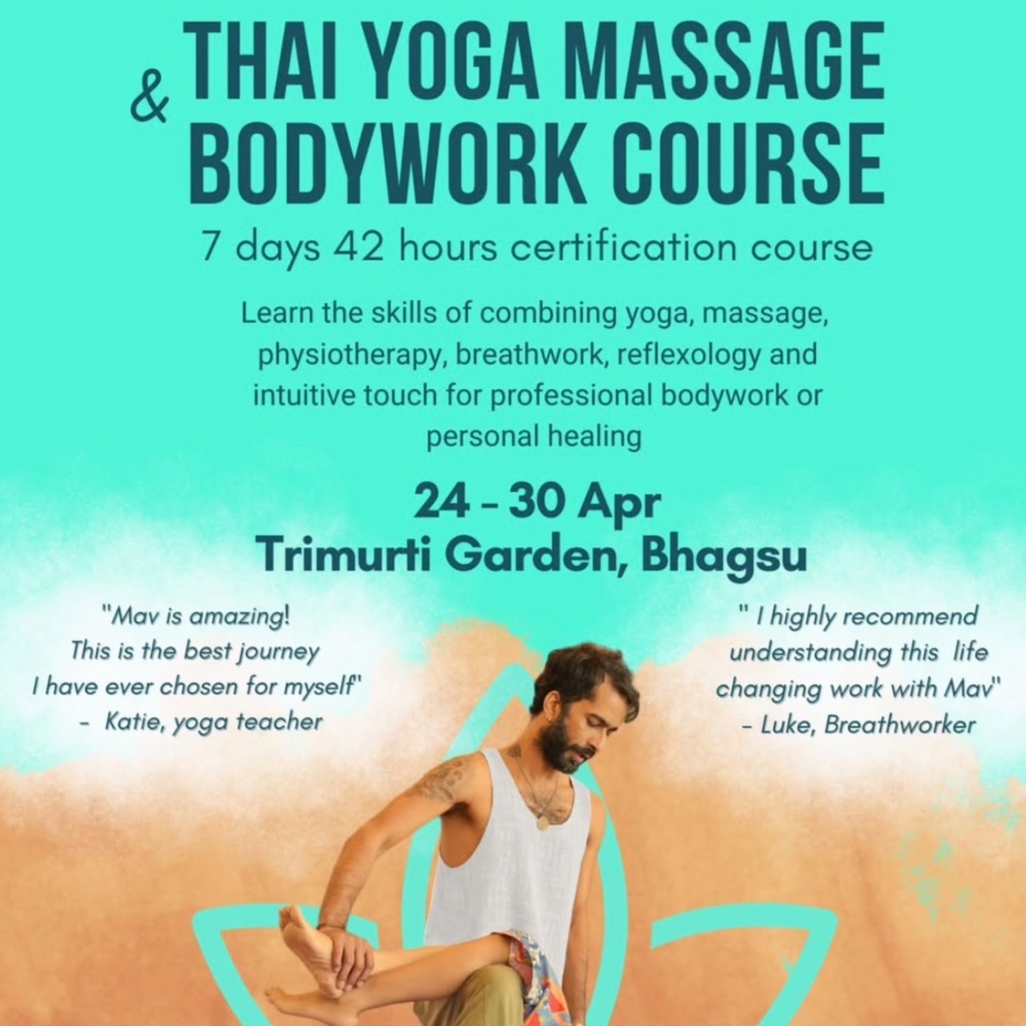 banner image for thai yoga massage course 