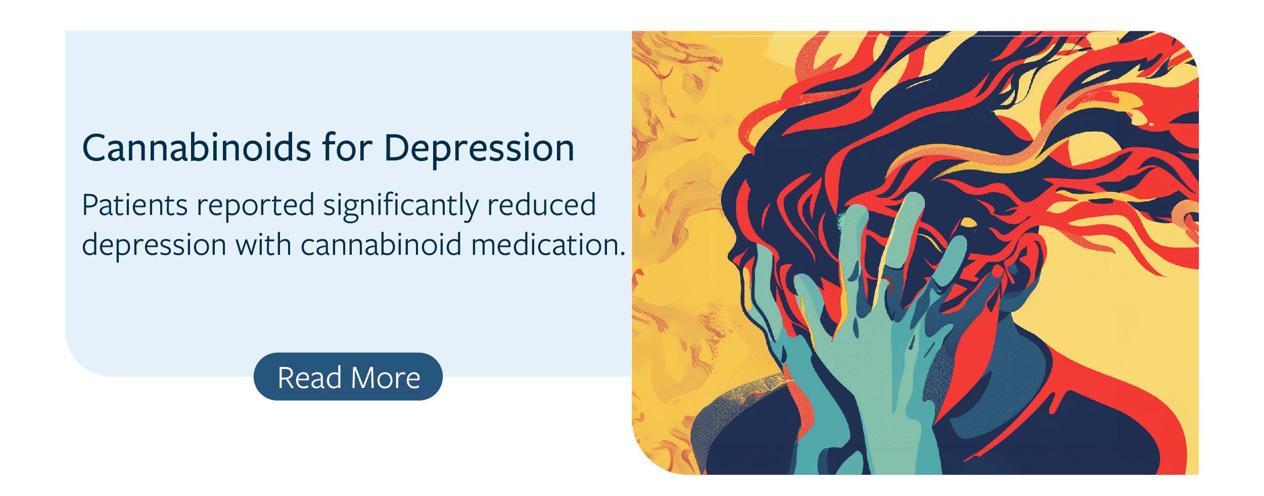 Banner for Article on 'Cannabinoids for Depression' in June Newsletter