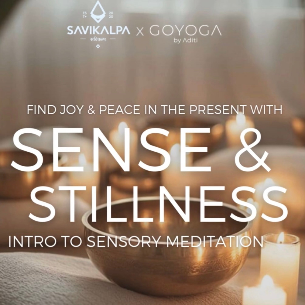 Sense and stillness event banner image