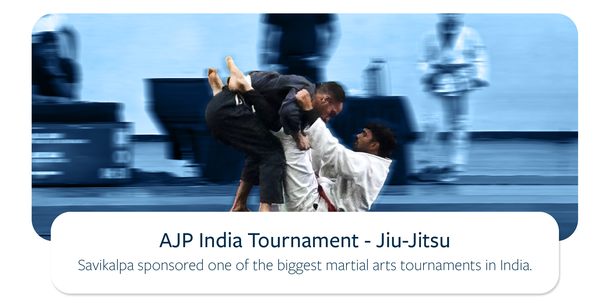 Banner image of AJP India Tournament Jiu-Jitsu showing in June Newsletter 