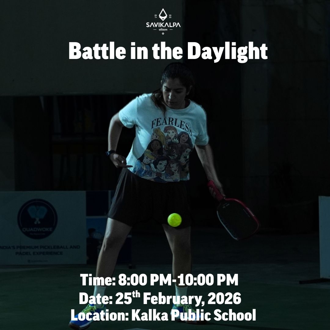 Savikalpa sponsored Battle in the Daylight pickleball match