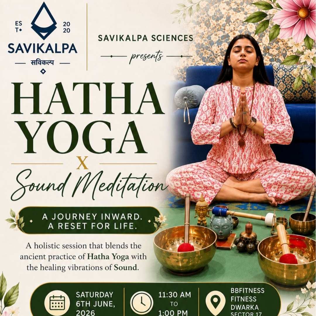 Savikalpa sponsored Yoga and Meditation session at BBFitness Gym, Dwarka.