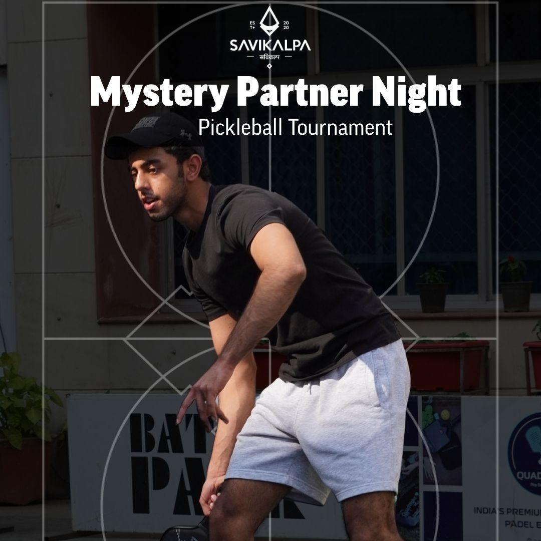Savikalpa sponsored Mystery Partner Night Pickleball Session