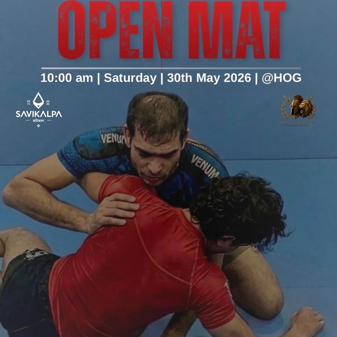 Savikalpa hosted Open Mat MMA session with House of Gladiators.