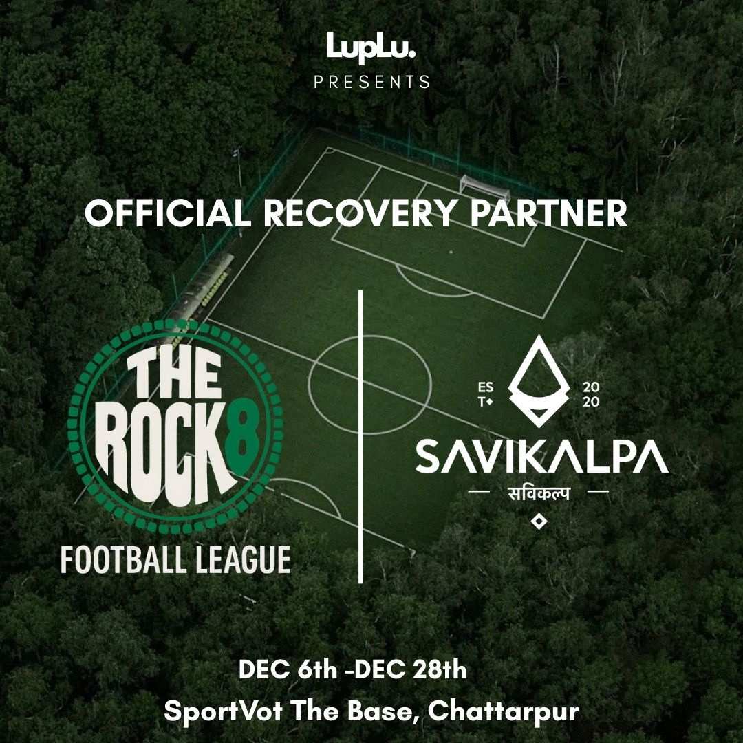 Banner image of Savikalpa sponsored Rock 8 Football league at the SportVot The Base, Chattarpur Delhi