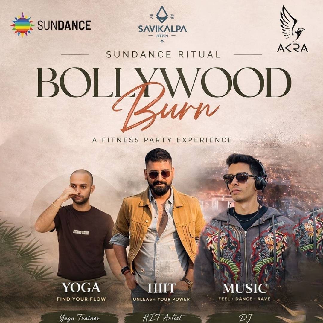 Savikalpa sponspored Bollywood Fitness session at Akra, Lajpat Nagar Delhi.