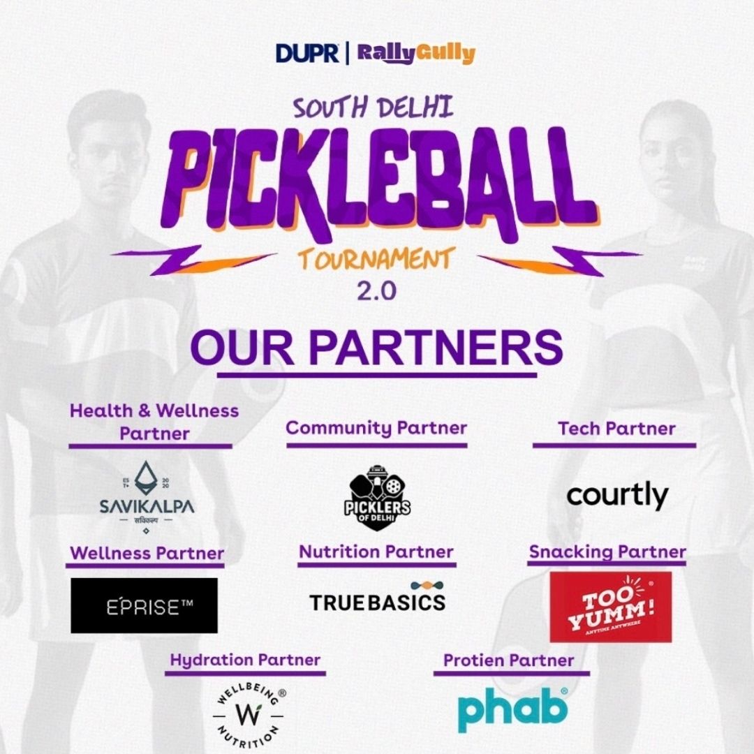 Savikalpa partnered with Rallygully for Pickleball Tournament.