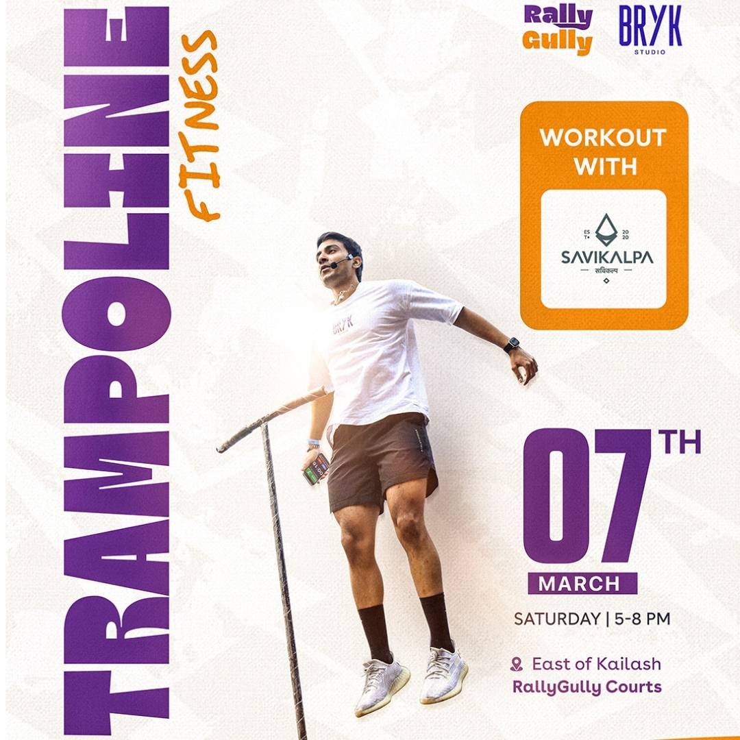 Savikalpa hosted a fun Trampoline and Pickleball session with Rallygully.