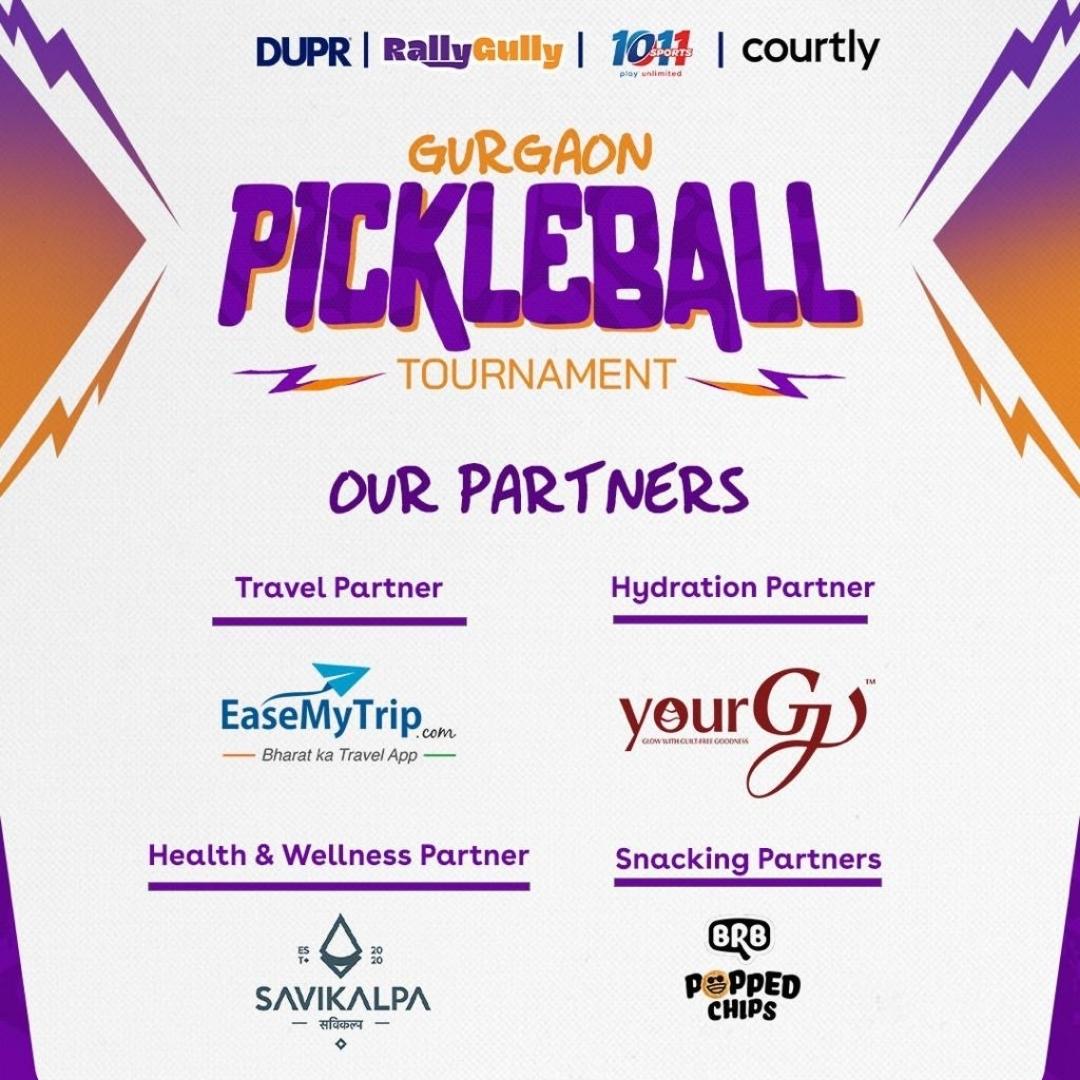 Banner image of Savikalpa sponsored Pickleball Tournament.