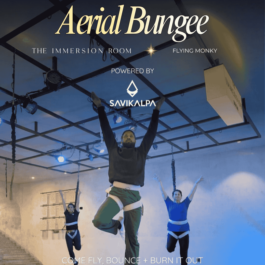 Banner image of Savikalpa sponsored Aerial Bungee Workout.