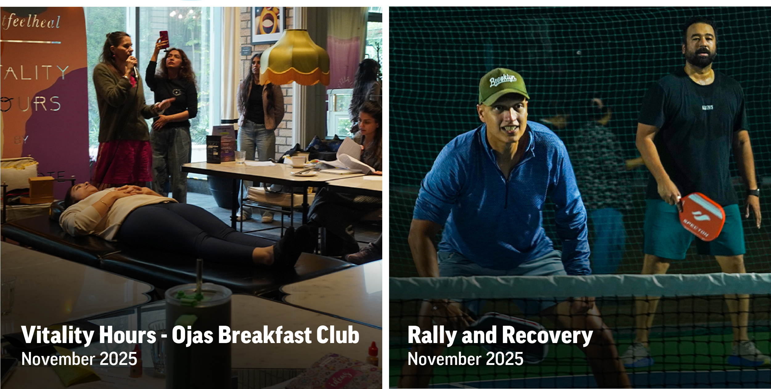 EventsEvent images for Vitality Hours Rally & Recovery community newsletter December