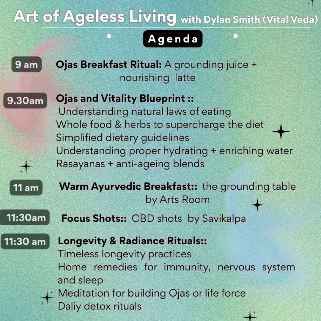 Banner image of Savikalpa sponsored Ojas Breakfast club at the Arts Room, Delhi