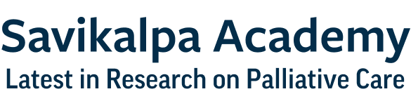 Savikalpa Dispatch Academy newsletter banner image for palliative care May 2026