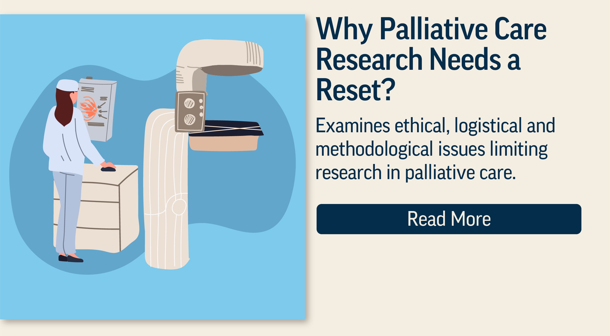 An article on why palliative care research needs a reset for Newsletter May 2026