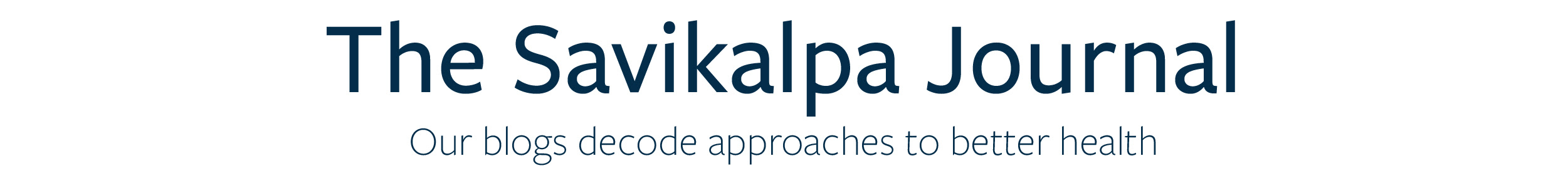 Savikalpa journal banner image for june newsletter 2025