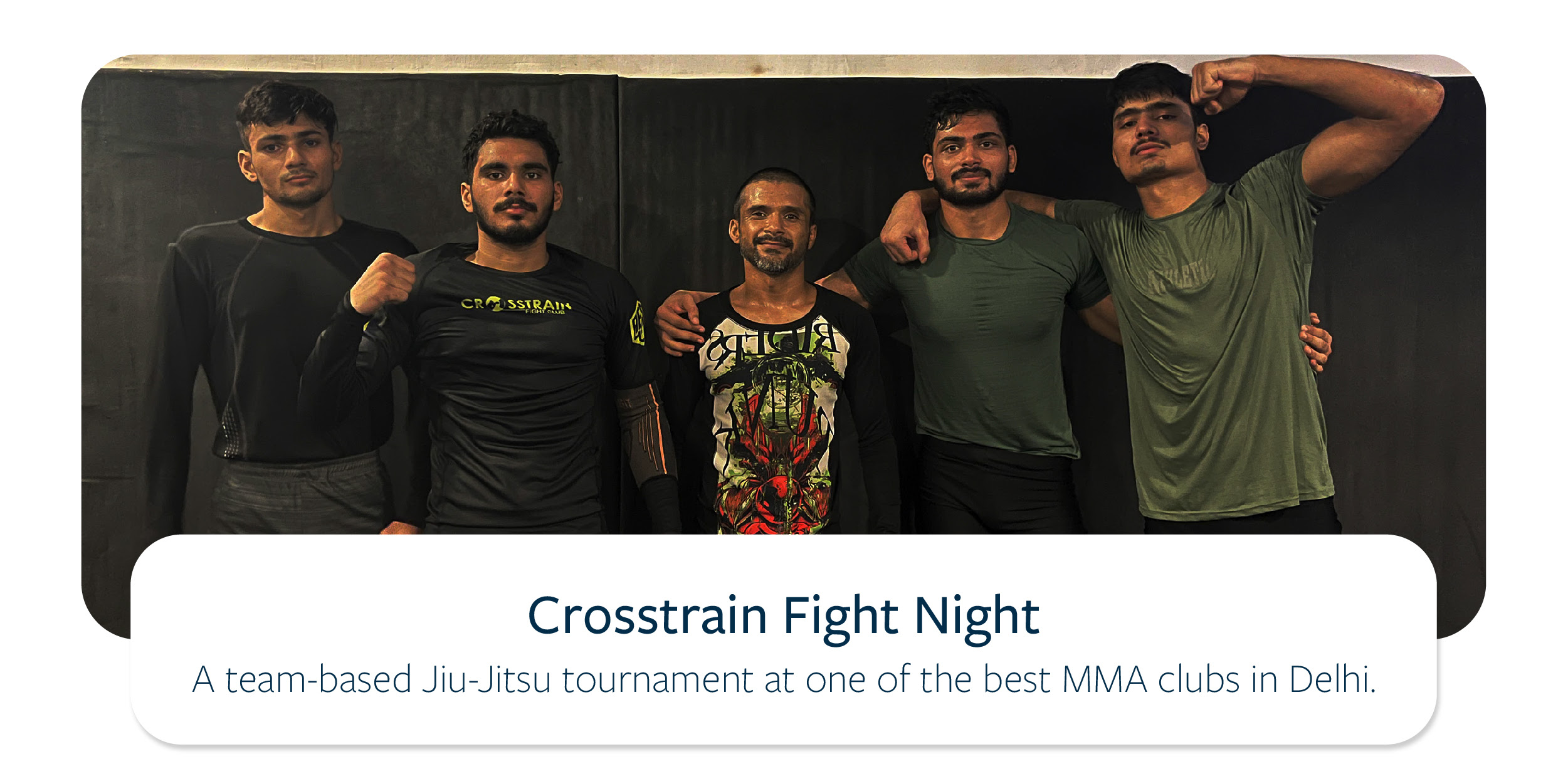 Savikalpa Sansaar Event 2 Crosstrain Fight Night for October 2024 newsletter