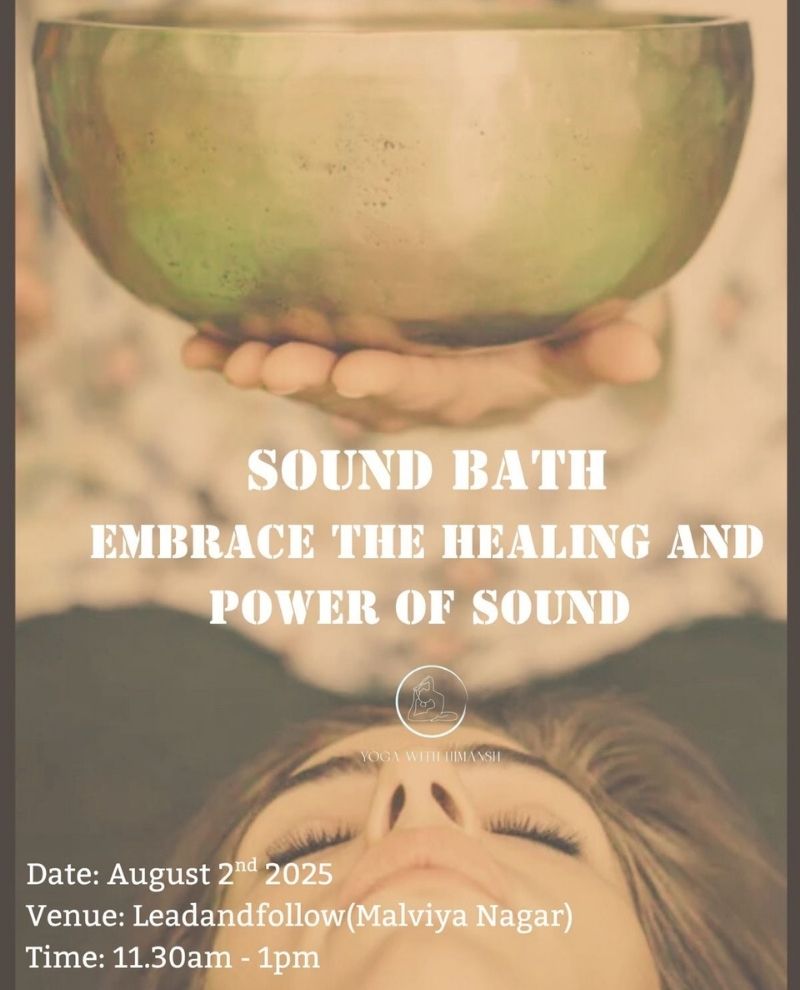 A deeply relaxing session filled with soothing vibrations of singing bowls melting away stress and helping the community in their well-being