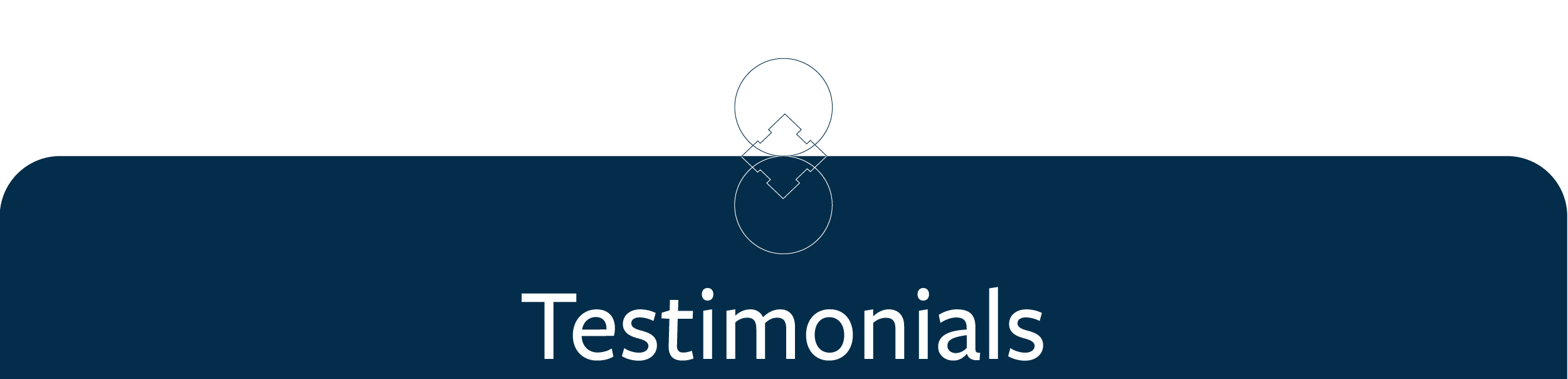 Testimonials banner image for june newsletter 2025