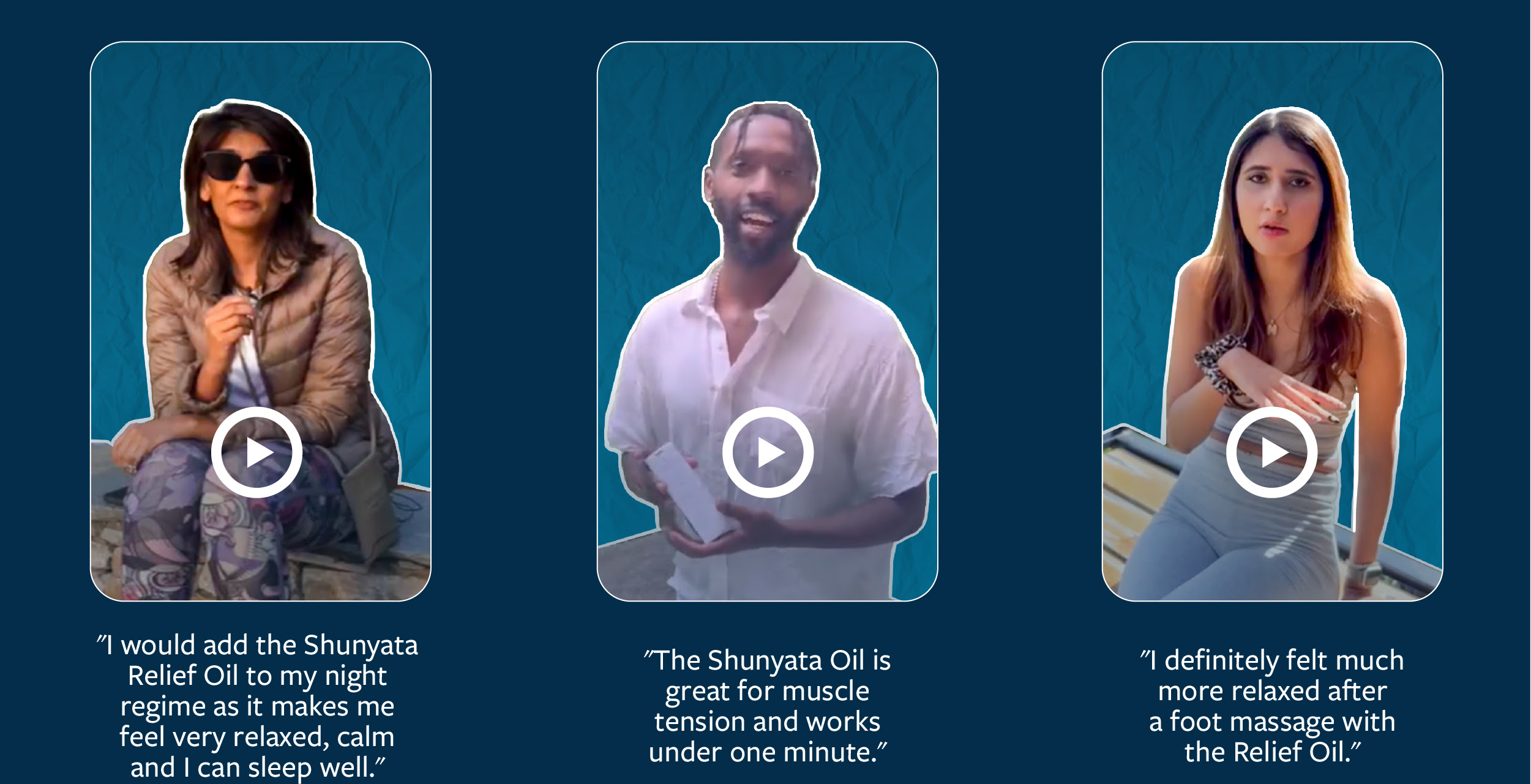 Customer testimonials for Savikalpa products for june newsletter 2025
